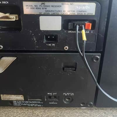 Vintage JVC PC-550C Portable Component BOOM BOX Radio System 1978 WORKING image 5