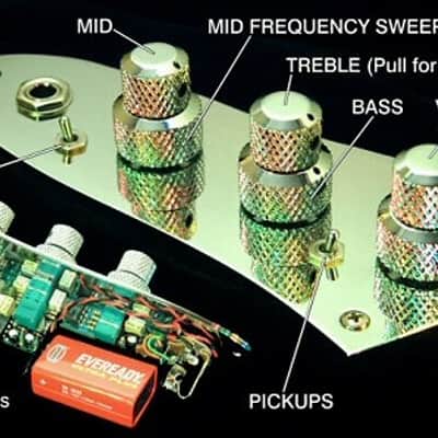 John East J-Retro 01 On-Board Preamp for Jazz Bass *FREE US SHIPPING image 3