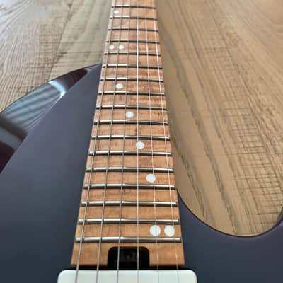 Abasi Concepts Larada Master Series USA 2022 DAT PVRP Purple / Blue - Roasted Flamed neck image 9