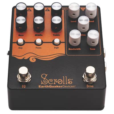 EarthQuaker Devices Scrolls Bass Odyssey Preamp/Drive Pedal image 2