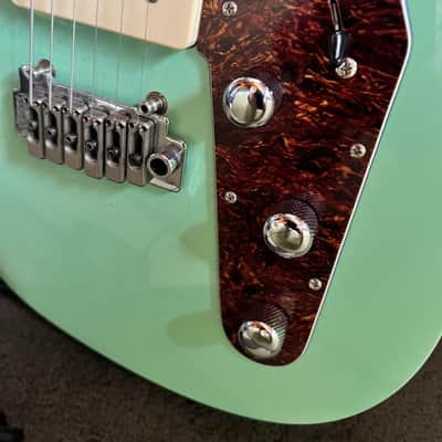 Reverend Jetstream 390 with Roasted Maple Neck 2010s - Oceanside Green image 5