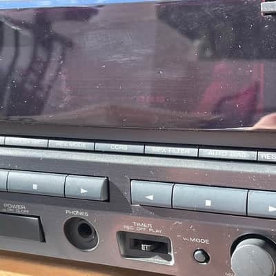 Kenwood CT-203 Stereo Cassette Deck For Parts Or Repairs image 3