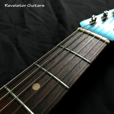 Revelator Guitars Jagster Full Scale Pelham Blue w/ Competition stripes *Special Labor Day Pricing* image 9