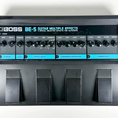 ギター BOSS BE-5 GUITAR MULTIPLE EFFECTS Boss BE-5 Multi-Effect Unit | Reverb