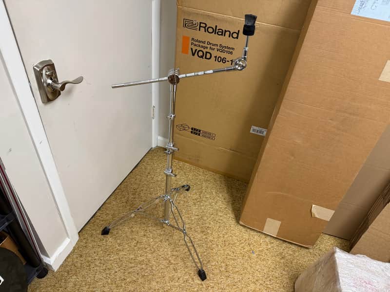 Boom Straight Cymbal Stand - 3 Tier - Double Braced image 1