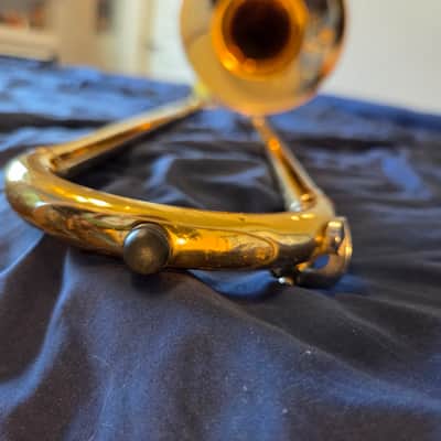 Yamaha YSL-446G Intermediate Bb/F Trombone 2022s - Lacquered Brass image 13