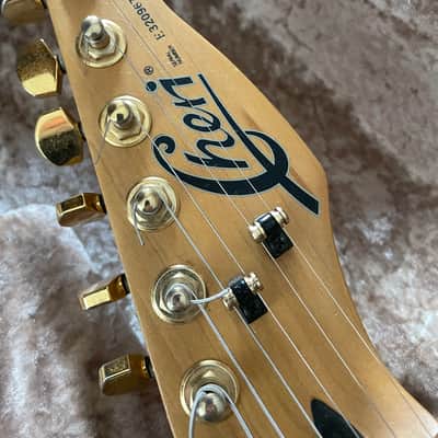 Cheri E-Series Telecaster 1993 Sunburst MIK Korea Vintage Guitar + Hard Case image 3