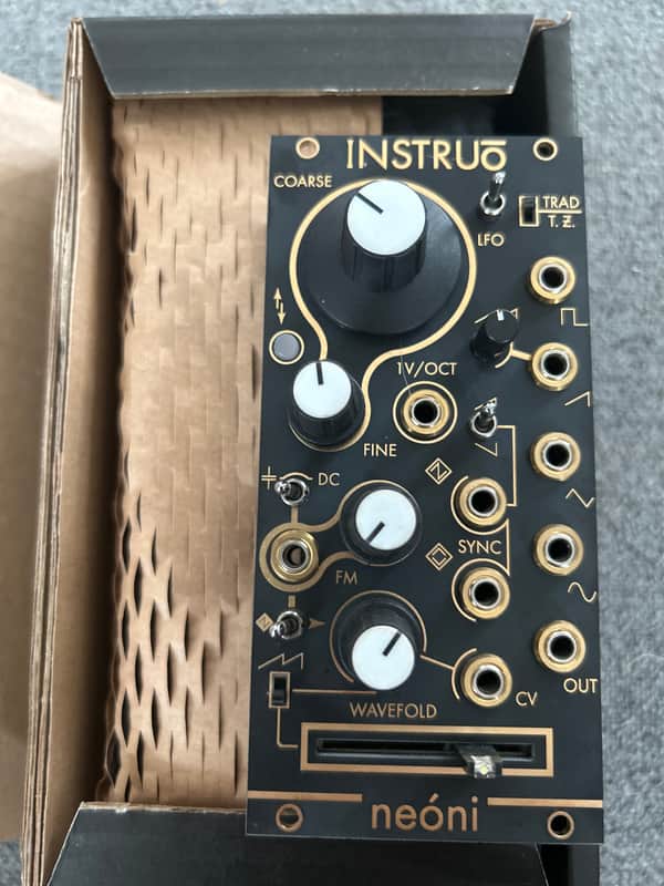 Instruo neoni Eurorack Synthesizer Module 2016 - Present - Black image 1