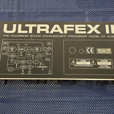 Behringer Ultrafex II EX3100 2-Channel Multiband Sound Enhancement Processor 1990s - Black / Silver image 1