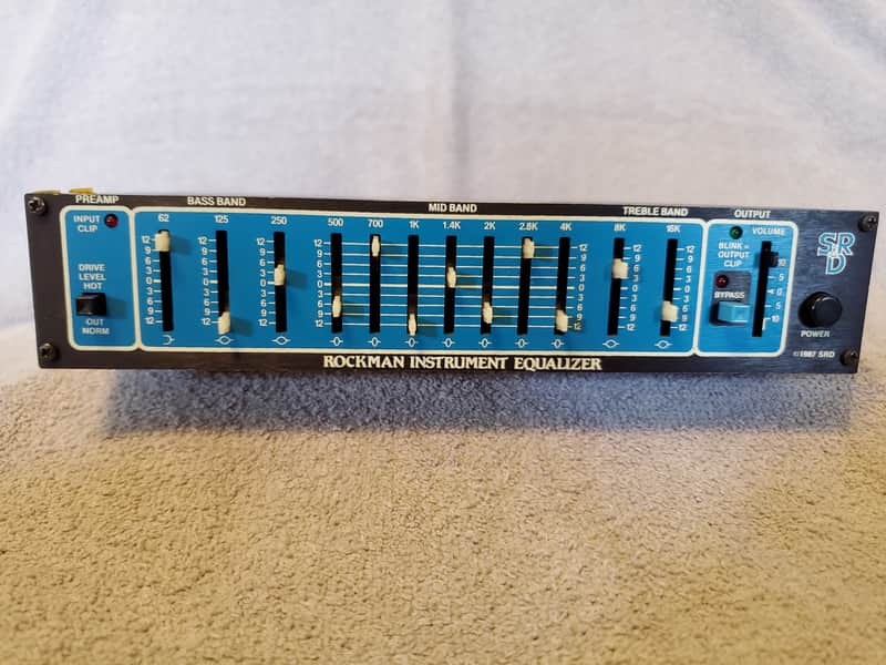 Rockman Instrument Equalizer – Rockman‑Repair.com Stage 2 Refurb – Serial: EQ05453 image 1