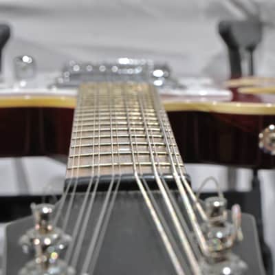 Maton Mastersound MS500/12 Cherry Red 12-String Electric Guitar image 12