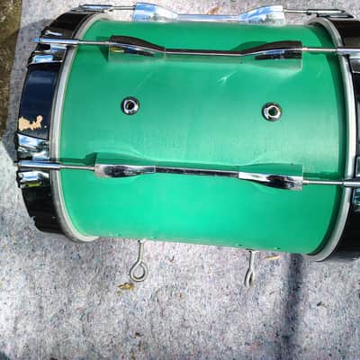 Pearl 14x14 Marching Bass Drum - Green Paint image 5