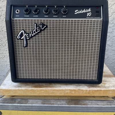 Vintage Fender Sidekick 10 10-Watt 1x6" Guitar Practice Amp 1983 - 1985 - Black image 1