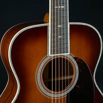 Martin 0000-42 Custom Premium Cocobolo and High Altitude Swiss Spruce Chris Hillman Burst NEW image 9
