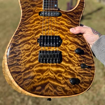 TW Smith Guitars Apex 2026 - Tobacco burst Quilted maple image 2