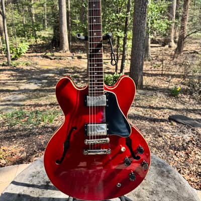 Gibson ES335 1987 - Flamed Cherry Red image 13