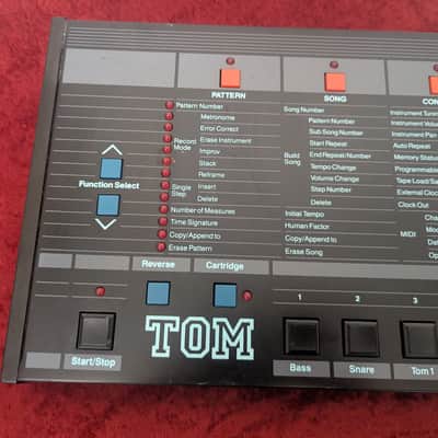 Sequential TOM 4-Voice Drum Machine 1985 - Black image 2