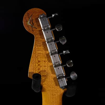 2023 Fender Custom Shop Limited Edition Roasted Pine Stratocaster DLX Closet Classic - Chocolate 3-Color Sunburst image 7