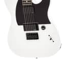 Fender Jim Root Telecaster Electric Guitar Ebony FB, Flat White