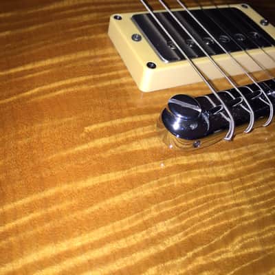 Hamer(USA) Archtop Studio 1994 Natural Blonde Flame (free shipping @ BIN price) image 6