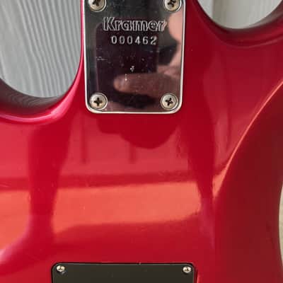 Kramer Pacer Deluxe 1983 "Globe Pacer" - Candy Apple Red image 11
