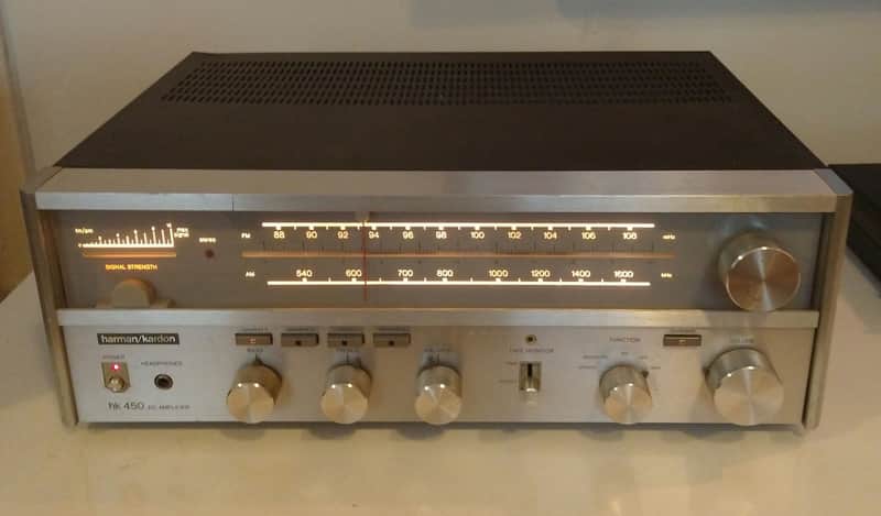 Harman Kardon HK 450 1978 metal / silver image 1