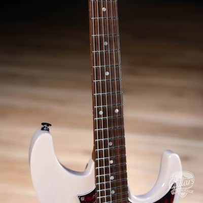 Ibanez AZ2204N Prestige HSS Guitar w/ Case – Antique White Blonde image 4