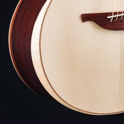 Lowden S-50 Madagascar Rosewood and Adirondack Spruce with Bevel and Leaf Inlays Used (2023) image 7