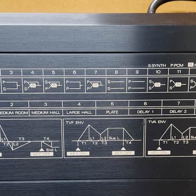 Roland D-10 61-Key Multi-Timbral Linear Synthesizer 1988 - 1992 - Black image 4