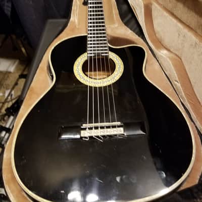 Esteban Malguena..cutaway classical Classical electric...cutaway Black image 2