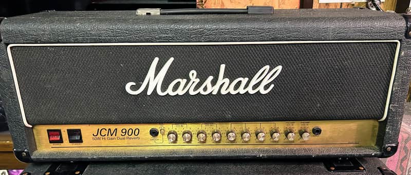 Marshall JCM 900 Model 4500 50-Watt Hi Gain Dual Reverb Head | Reverb