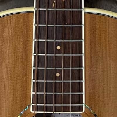 Tagima FS 500 NC EQ Solid Cedar Top Acoustic Electric Guitar - Natural -B Stock image 5