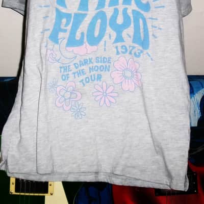 pink floyd vintage dark side of the moon 1973 tour KIDS XXL 14 -16 tee unisex - madcap syd barrett money sleep psychedelic space rock image 3