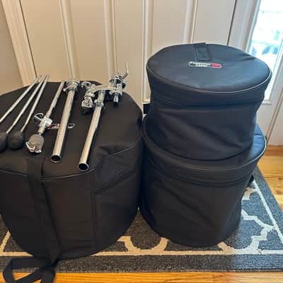 Sonor made in Germany Sunset beech limited edition 3 pc drum set + bags and extras image 11