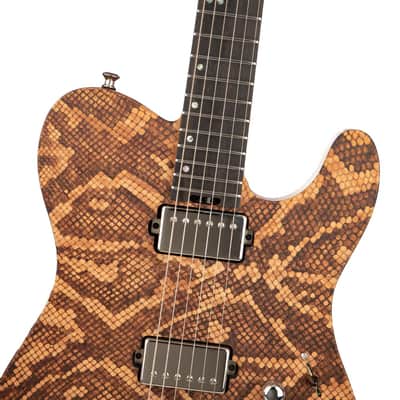 ESP USA Limited Edition TE-II Hardtail Electric Guitar - Snake Skin - #US21176 image 6