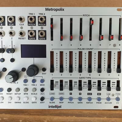 Intellijel Metropolix Performance Sequencer Eurorack Synth Module 2021 - Present - White image 2