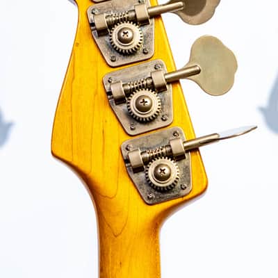 JooDee Performer Series JPB-500YS 1970s P-Bass Yellow Sunburst image 12