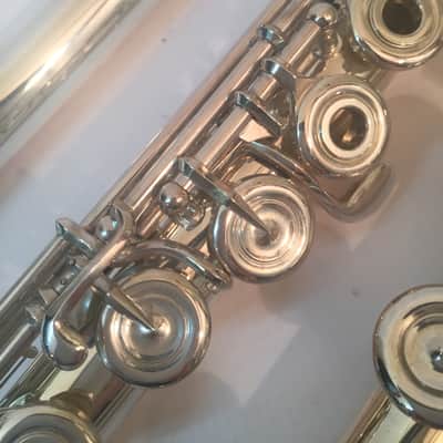 Musikwerks NEW Semi-Professional Flute Solid Silver Head Body and Foot-French B Foot image 12