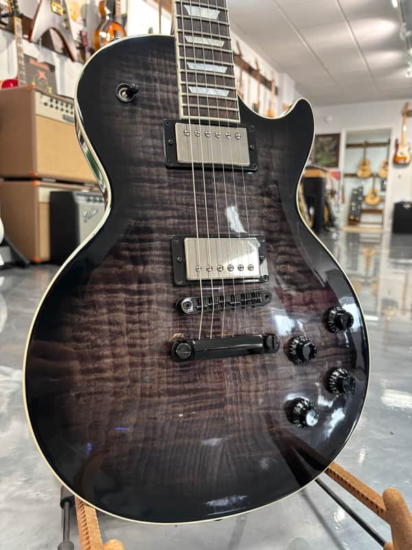 2018 Gibson Limited Edition Les Paul Standard - Trans Black Burst image 1
