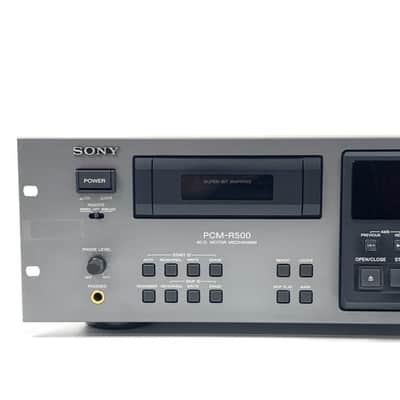 Sony PCM-R500 DAT Digital Audio Recorder 1990s - Gray　TGHM image 3