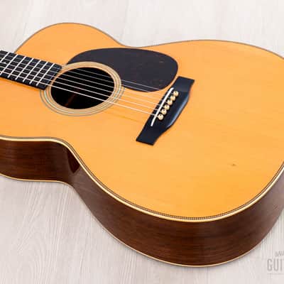 1943 Martin 000-28 Herringbone Wartime Acoustic Guitar, One Family-Owned w/ Case image 11