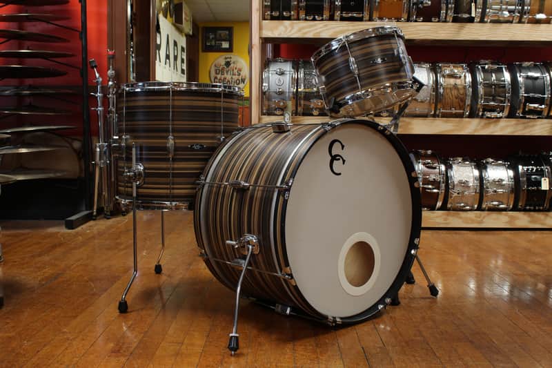 C&C Drum Company Player Date II Outfit in Brown Oyster 14x22 8x12 15x16 image 1