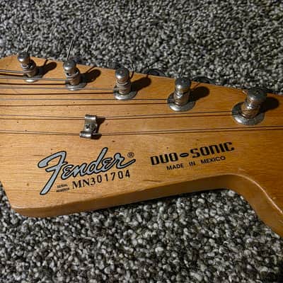 Fender Duo Sonic 1993 - Black image 6