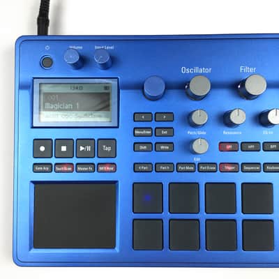 Korg Electribe 2 Music Production Station 2010s - Blue image 3