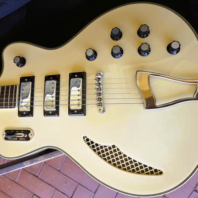 ONE OF A KIND Eastwood Bill Nelson Astroluxe Cadet Custom Prototype semi-hollow guitar Emerald Back image 20