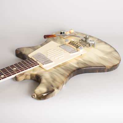 Wandre  Twist Solid Body Electric Guitar (1963), black hard shell case. image 7