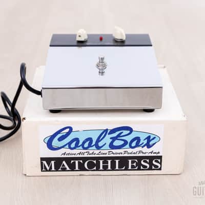 1996 Matchless Cool Box Tube-Driven Preamp & Boost Effects Pedal w/ Box image 7