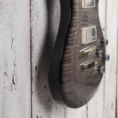 PRS S2 McCarty 594 Electric Guitar Flame Top Faded Gray Black Burst with Gig Bag image 10