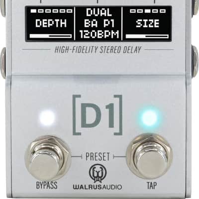 Walrus Audio Mako Series MKII: D1 High-Fidelity Delay image 1