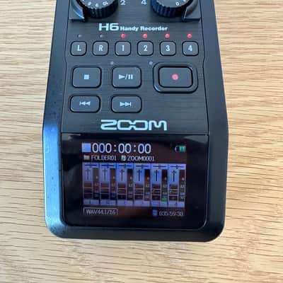 Zoom H6 Handy Audio Recorder 2020 - Present - All Black image 1